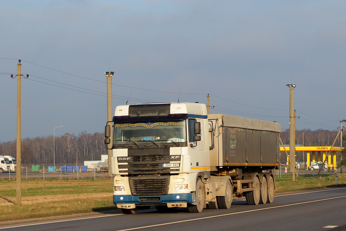 Литва, № JDH 562 — DAF XF95 FT