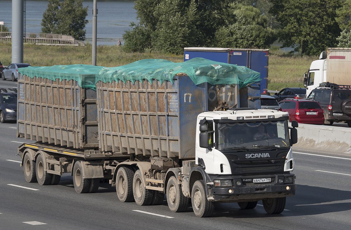 Москва, № Е 647 АР 799 — Scania ('2011) P400