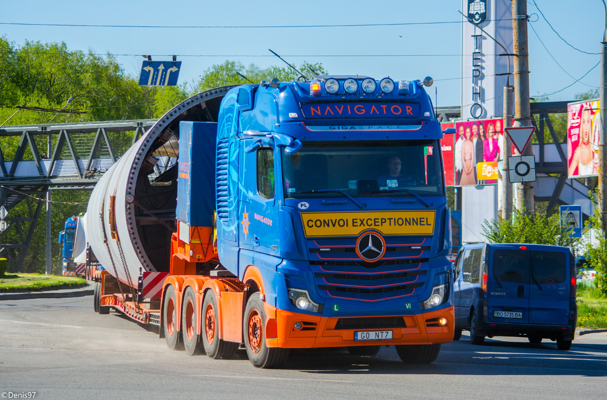 Польша, № G0 NT7 — Mercedes-Benz Actros ('2018)