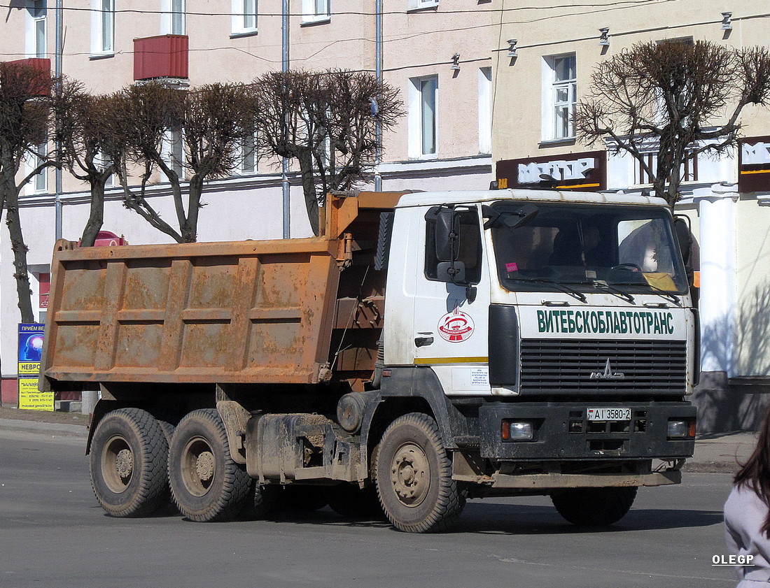 Витебская область, № АІ 3580-2 — МАЗ-6501 (общая модель)