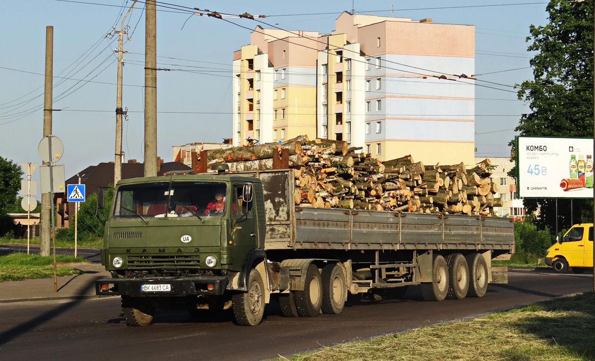 Ровненская область, № ВК 6683 СА — КамАЗ-5410