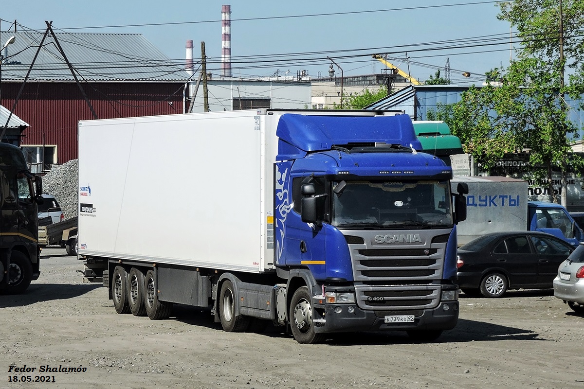 Курганская область, № К 739 КХ 45 — Scania ('2013) G400