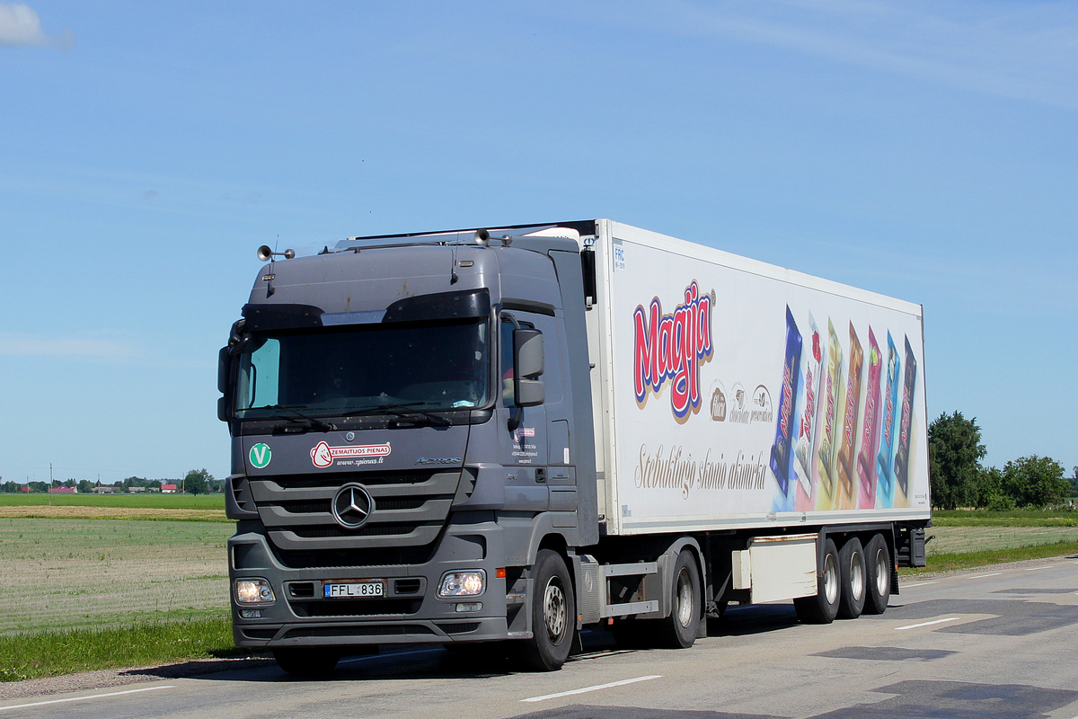 Литва, № FFL 836 — Mercedes-Benz Actros ('2009) 1841