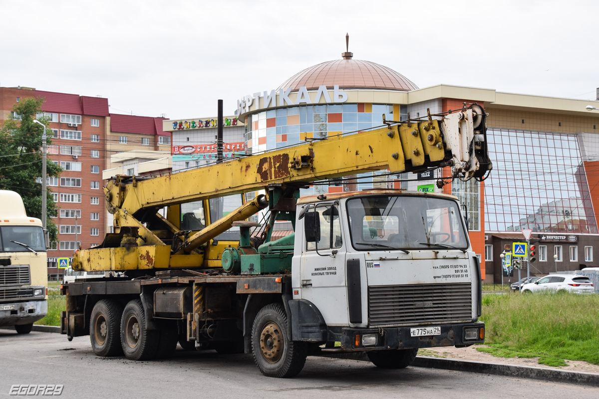 Архангельская область, № Е 775 НА 29 — МЗКТ-8006