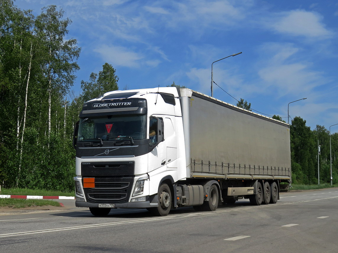 Челябинская область, № А 332 ХА 174 — Volvo ('2012) FH.420