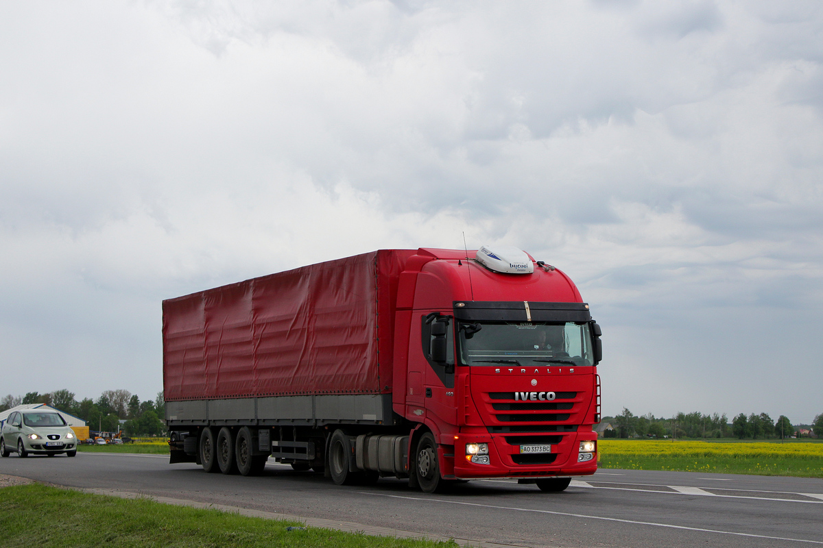 Закарпатская область, № АО 3373 ВС — IVECO Stralis ('2007) 450