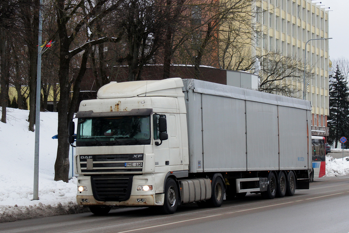 Литва, № FHE 446 — DAF XF105 FT