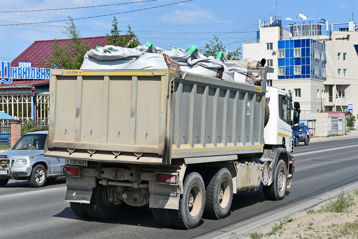 Чувашия, № Е 338 ТМ 21 — Scania ('2011) P400