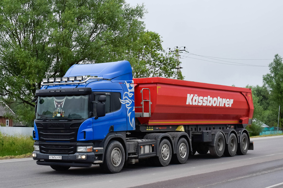 Тверская область, № Т 141 СТ 69 — Scania ('2013) R400