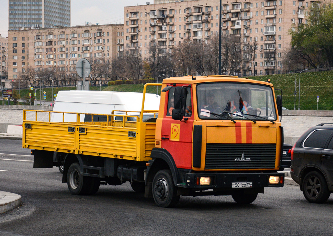 Москва, № Т 501 СО 197 — МАЗ-437043 "Зубрёнок"