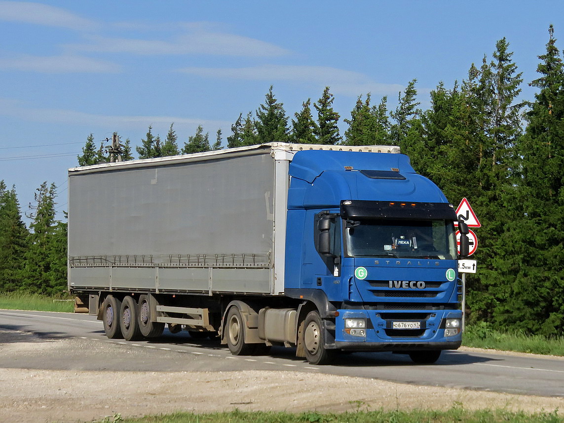 Ленинградская область, № О 676 УО 47 — IVECO Stralis ('2007) 460