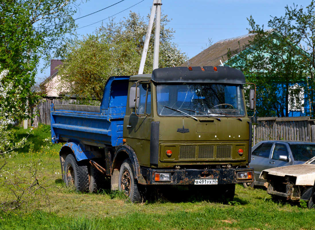 Калужская область, № В 491 УХ 40 — МАЗ-54331