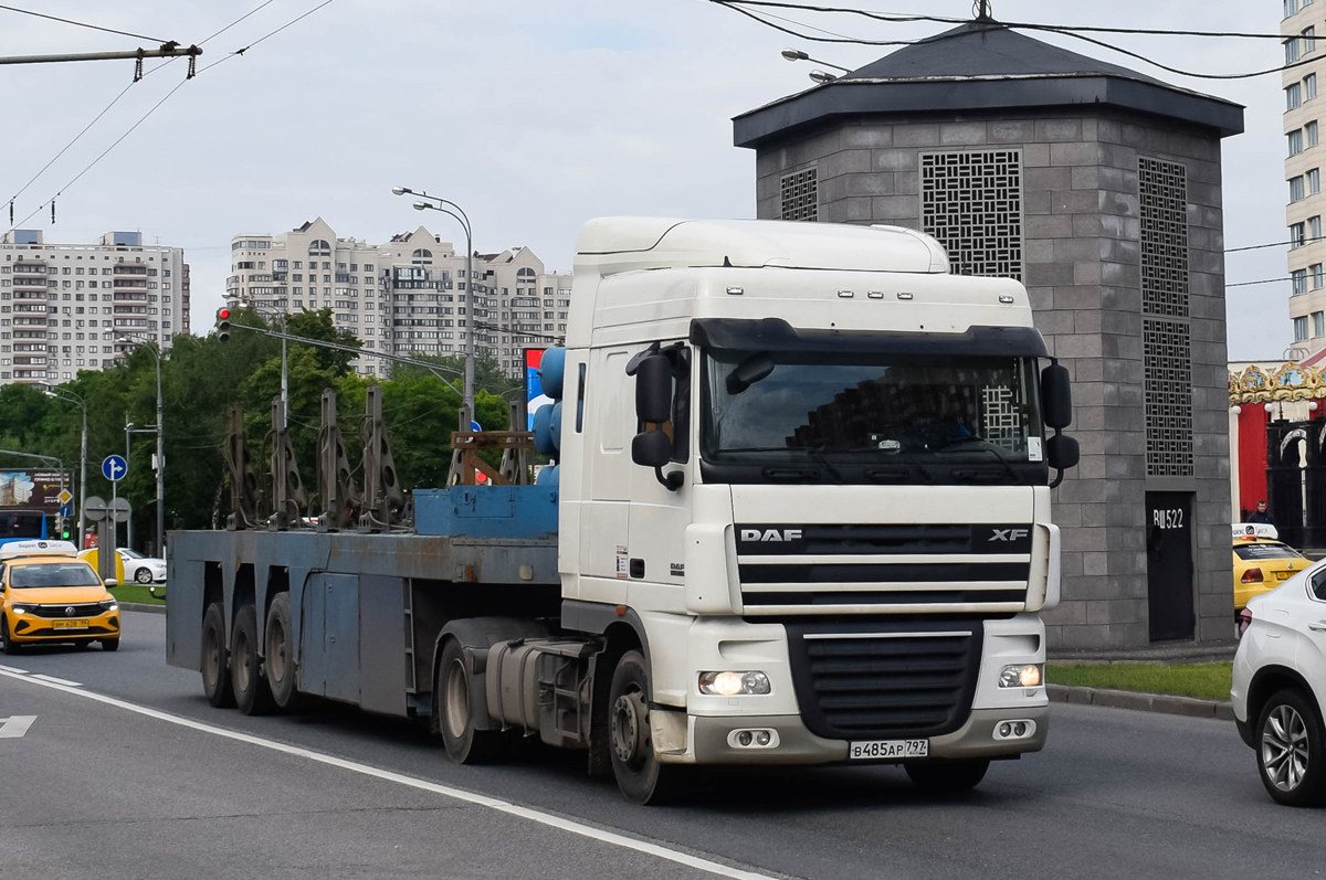 Москва, № В 485 АР 797 — DAF XF105 FT