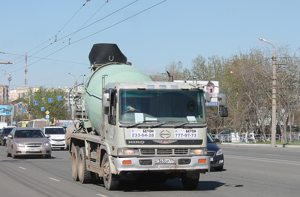 Челябинская область, № С 363 ОР 174 — Hino FS