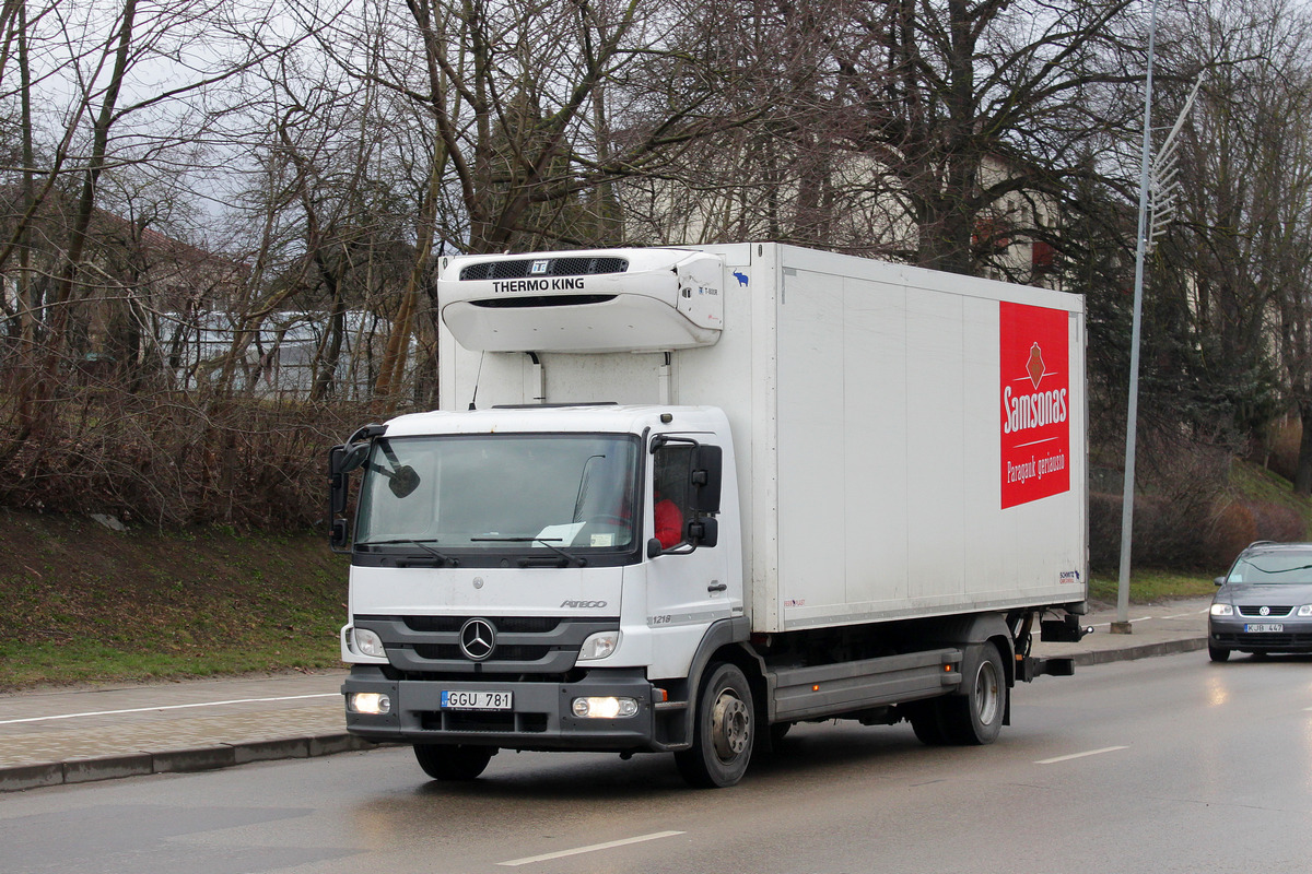 Литва, № GGU 781 — Mercedes-Benz Atego 1218