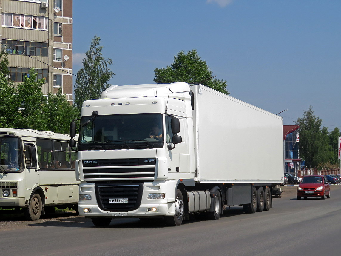 Чувашия, № Е 639 ХА 21 — DAF XF105 FT