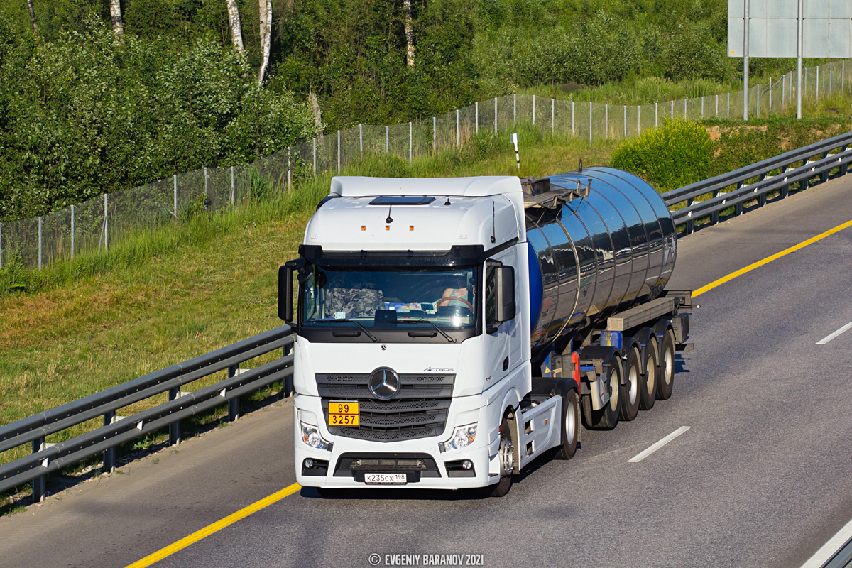 Санкт-Петербург, № К 235 СХ 198 — Mercedes-Benz Actros '18 1845 [Z9M]