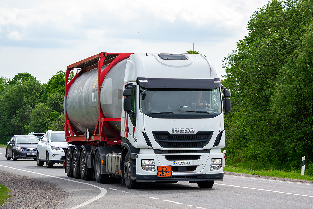 Тернопольская область, № КА 7913 СЕ — IVECO Stralis ('2012) 420