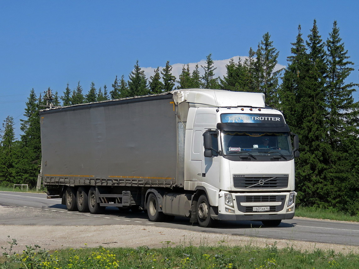 Костромская область, № У 631 АВ 44 — Volvo ('2008) FH.400 [X9P]