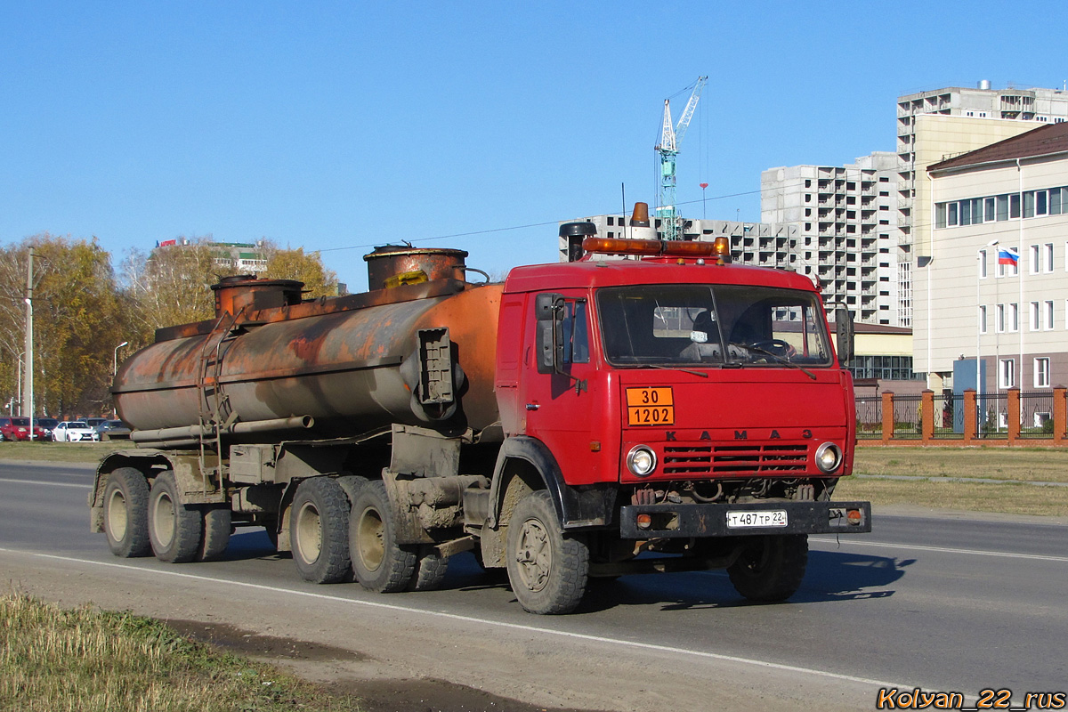 Алтайский край, № Т 487 ТР 22 — КамАЗ-5410