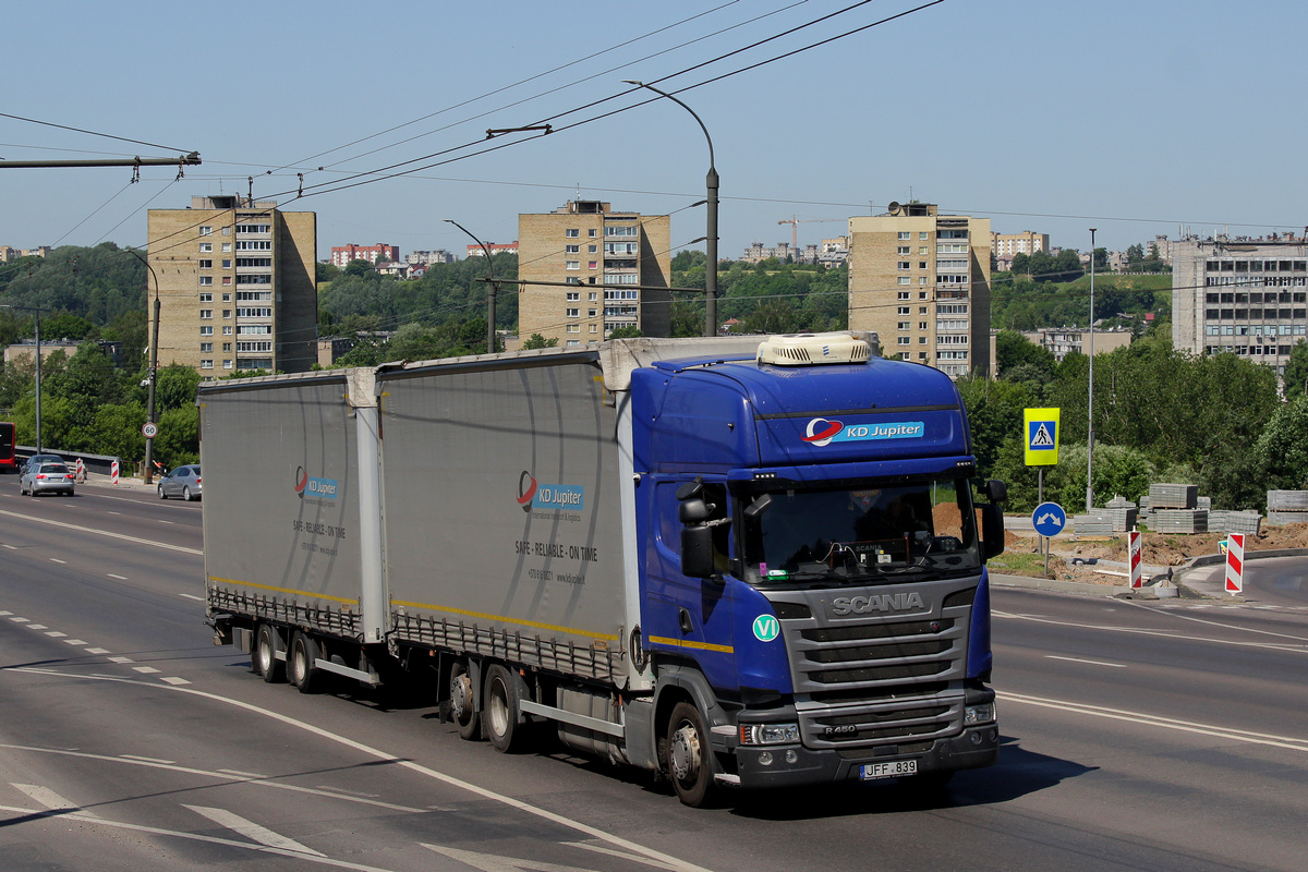 Литва, № JFF 839 — Scania ('2013) R450
