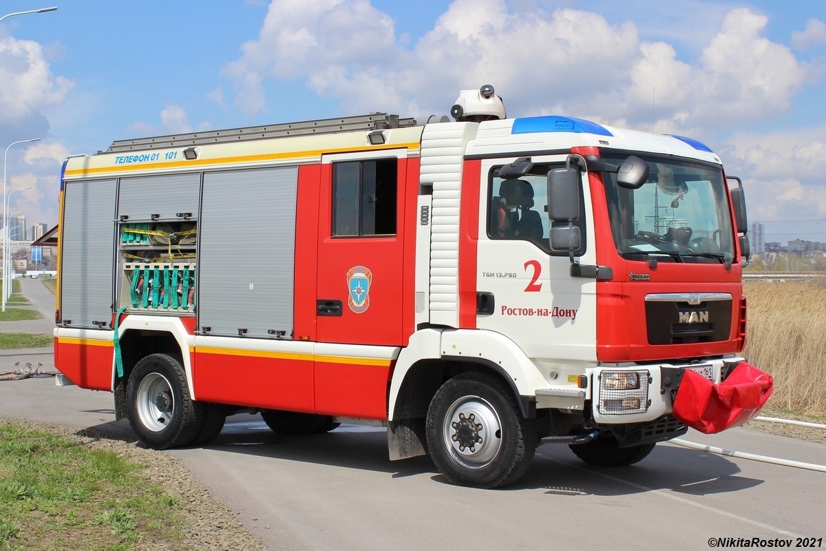 Ростовская область, № В 874 ХО 161 — MAN TGM 13.290