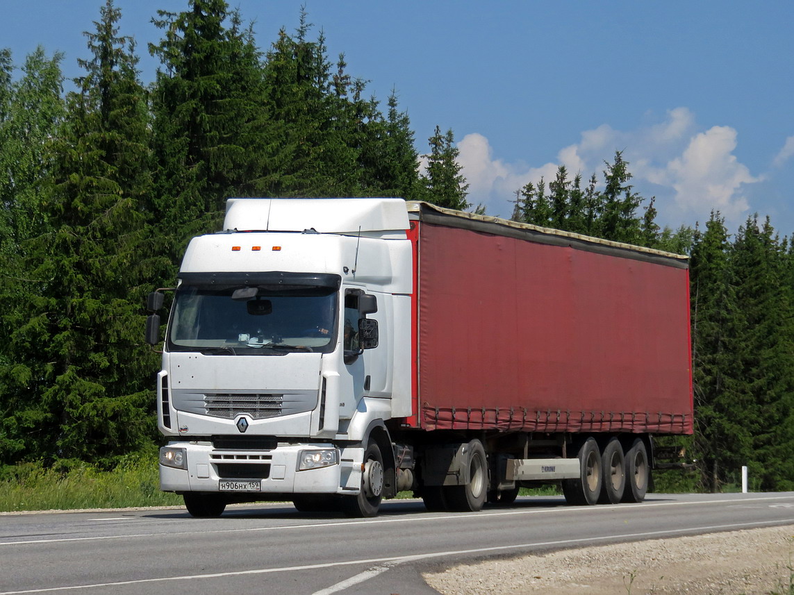 Пермский край, № Н 906 НХ 159 — Renault Premium ('2006) [X9P]