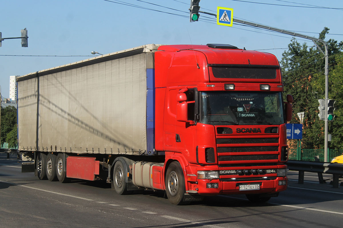 Псковская область, № Т 921 ЕХ 60 — Scania ('1996) P124L