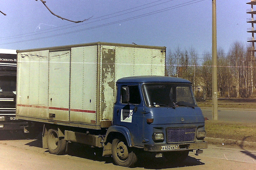 Ленинградская область, № А 452 КК 47 — Avia A31N