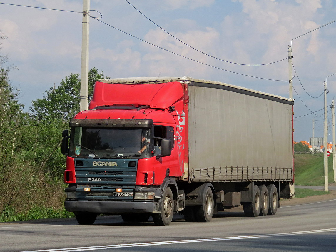 Кировская область, № Р 203 ХА 43 — Scania ('2004) P340