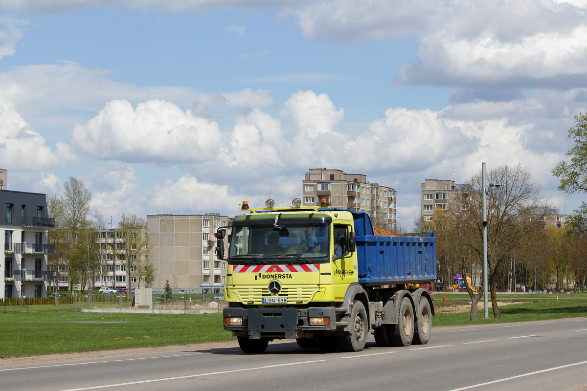 Литва, № LSN 538 — Mercedes-Benz Atego 2628