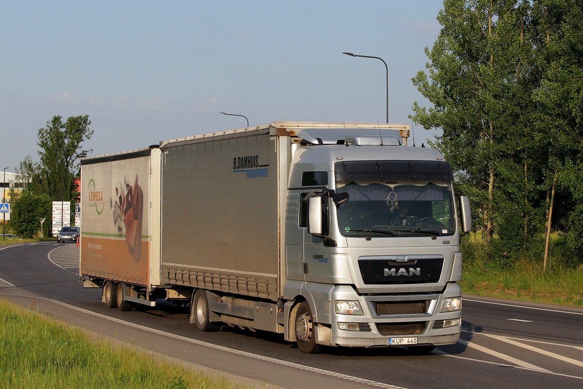 Литва, № KUP 440 — MAN TGX ('2007) (общая модель)