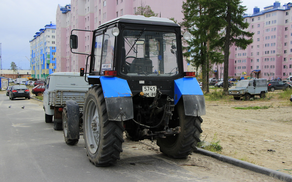 Ямало-Ненецкий автоном.округ, № 5741 НМ 89 — Беларус-82.1