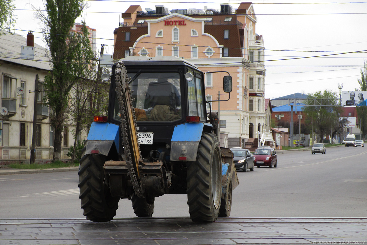 Волгоградская область, № 6396 СН 34 — Беларус-82.1