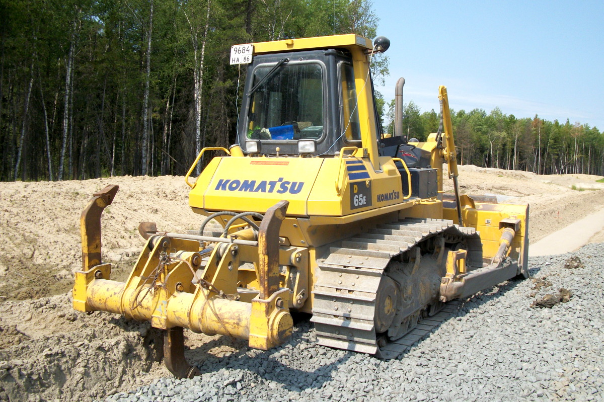 Ханты-Мансийский автоном.округ, № 9684 НА 86 — Komatsu D65