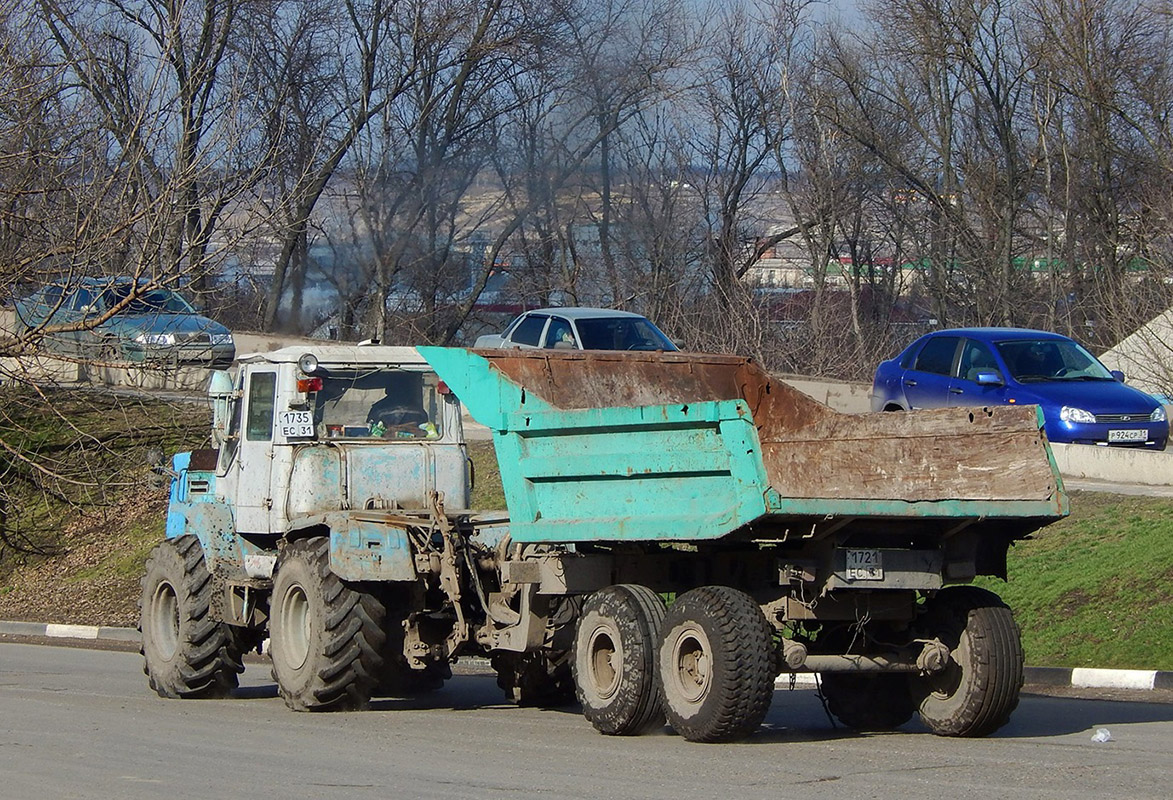 Белгородская область, № 1735 ЕС 31 — Т-150К; Белгородская область, № 1721 ЕС 31 — ТС индивидуального изготовления