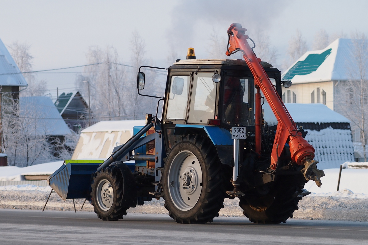 Ханты-Мансийский автоном.округ, № 5582 УР 86 — Беларус-82.1