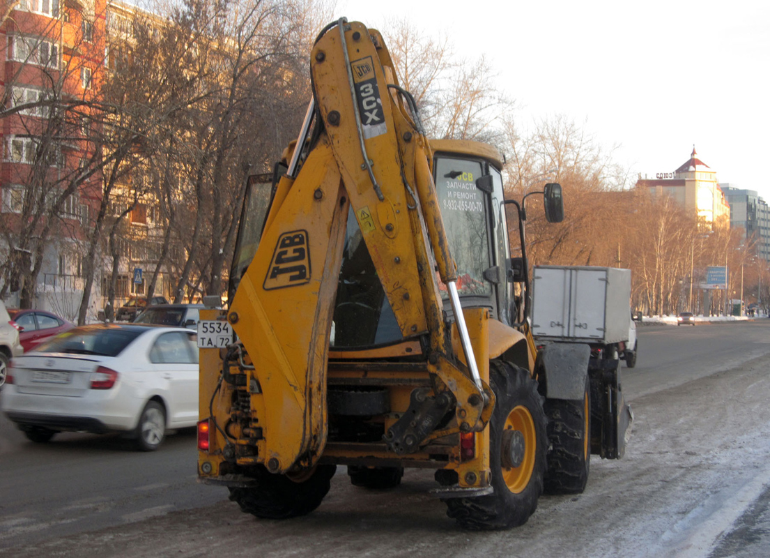 Тюменская область, № 5534 ТА 72 — JCB 3CX