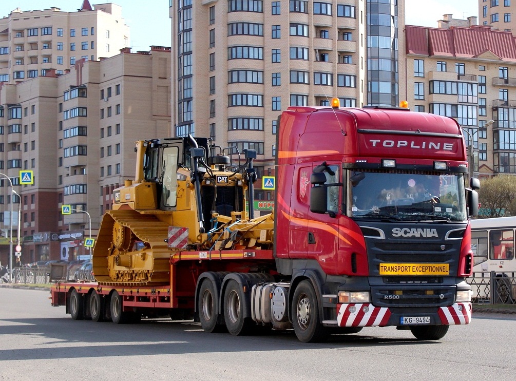 Латвия, № (LV) U/N ST 0008 — Caterpillar D6