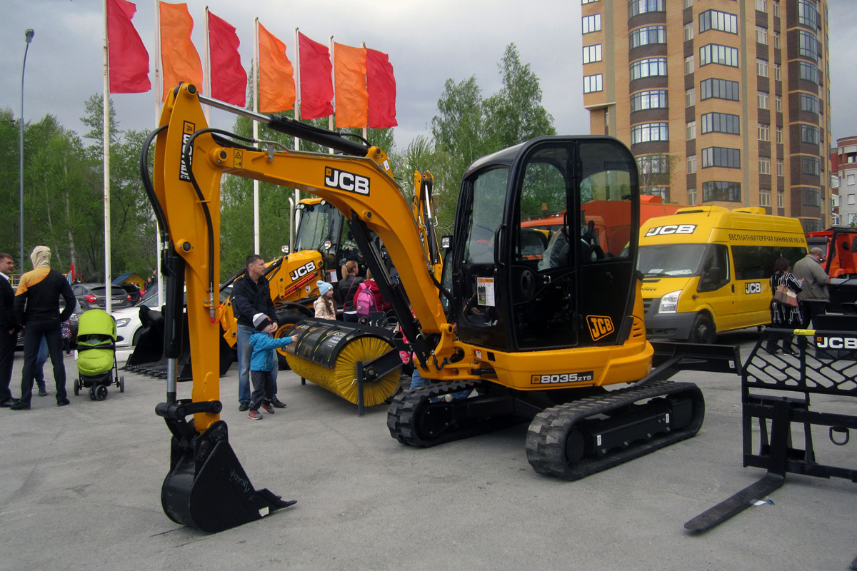 Тюменская область, № (72) Б/Н СТ 0011 — JCB 8035 ZTS