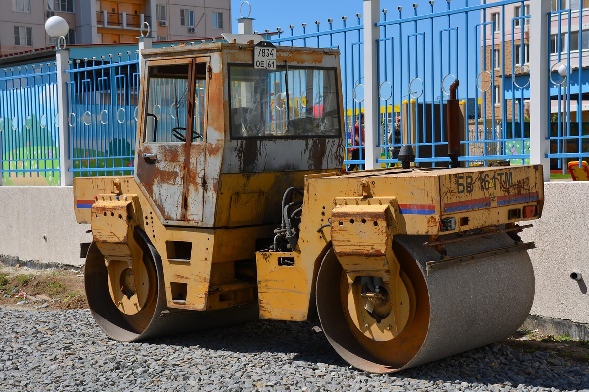 Ростовская область, № 7834 ОЕ 61 — Bomag BW 161 AD