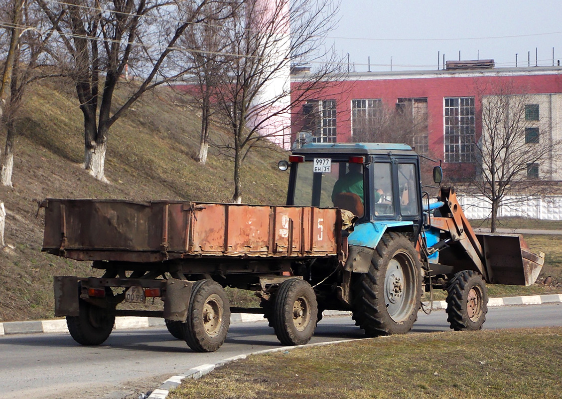 Белгородская область, № 9977 ЕН 31 — Беларус-82.1; Белгородская область, № БЛ 0098 — 2ПТС-4 (общая модель)