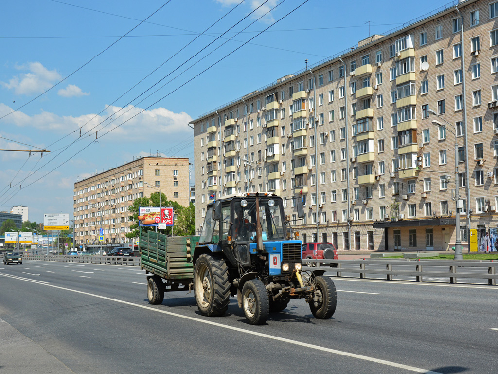 Москва, № (77) Б/Н СТ 0057 — Беларус-82.1