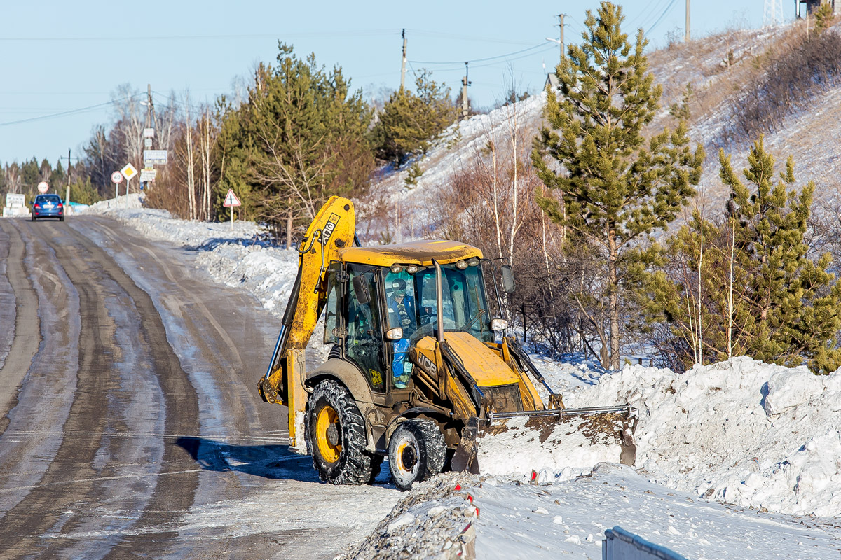 Красноярский край, № 0518 ВМ 36 — JCB 3CX