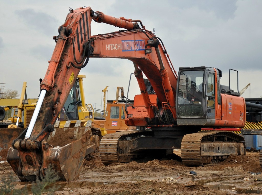 Москва, № 8862 АТ 77 — Hitachi ZX450 (общая модель)