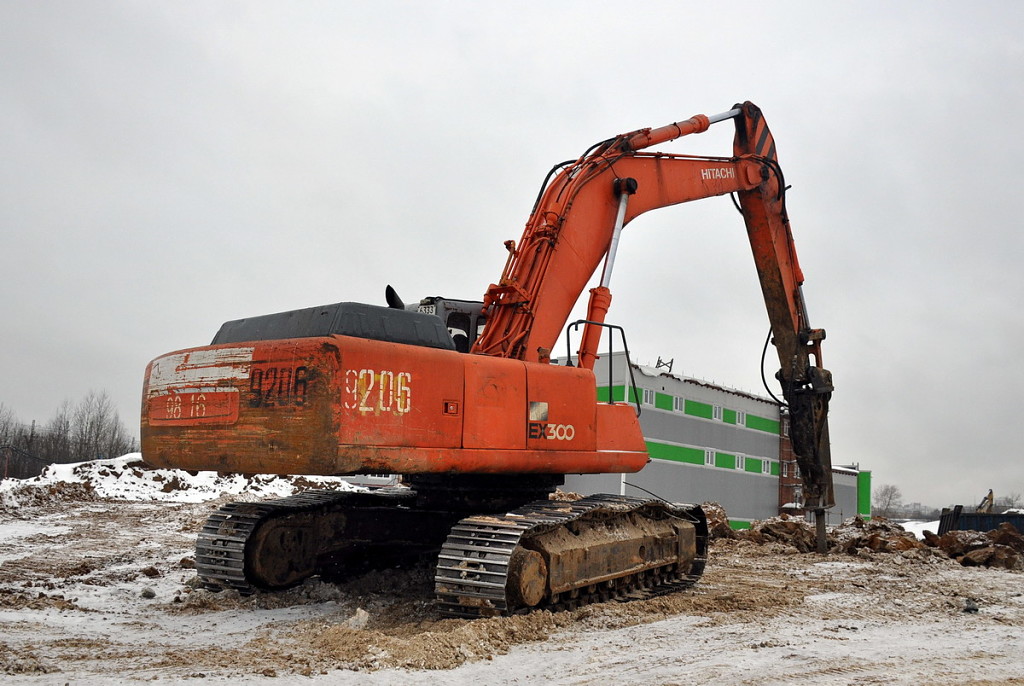 Москва, № 6333 ВМ 77 — Hitachi EX300 (общая модель)