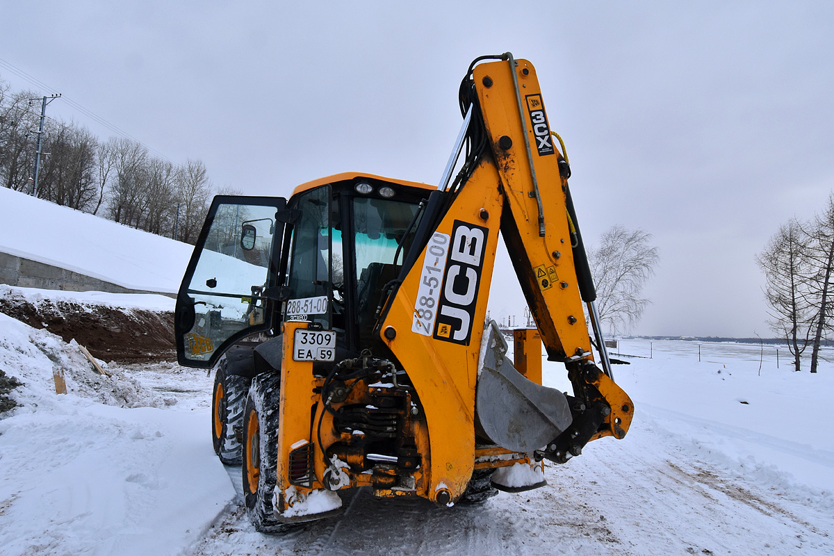 Пермский край, № 3309 ЕА 59 — JCB 3CX