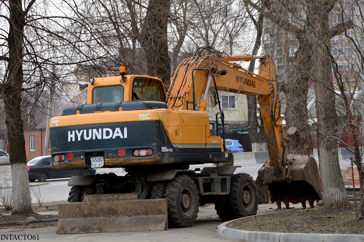 Ростовская область, № 5500 ОС 61 — Hyundai R180W