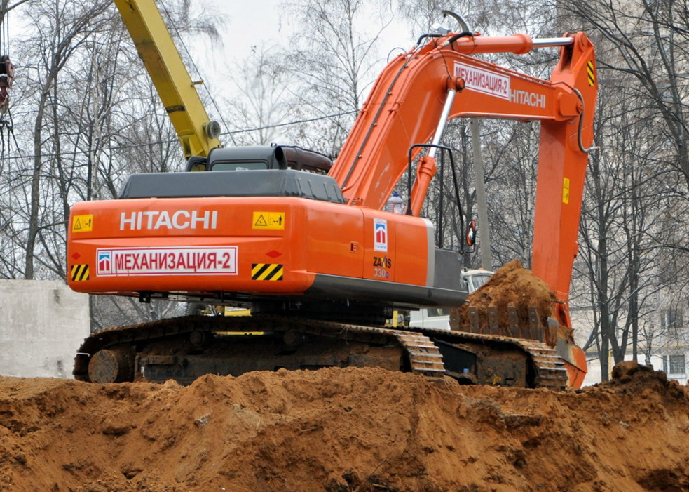 Москва, № (77) Б/Н СТ 0072 — Hitachi ZX330 (общая модель)