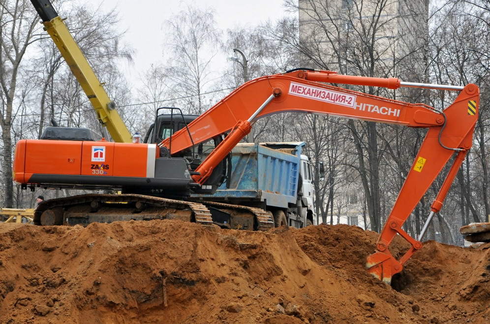 Москва, № (77) Б/Н СТ 0072 — Hitachi ZX330 (общая модель)